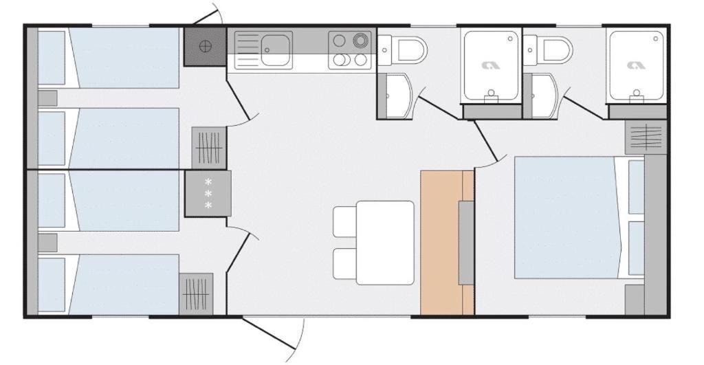 Premium Mobile Home Zen Spot 279 Єзера Екстер'єр фото